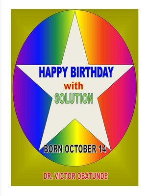 cover image of BORN OCTOBER 14